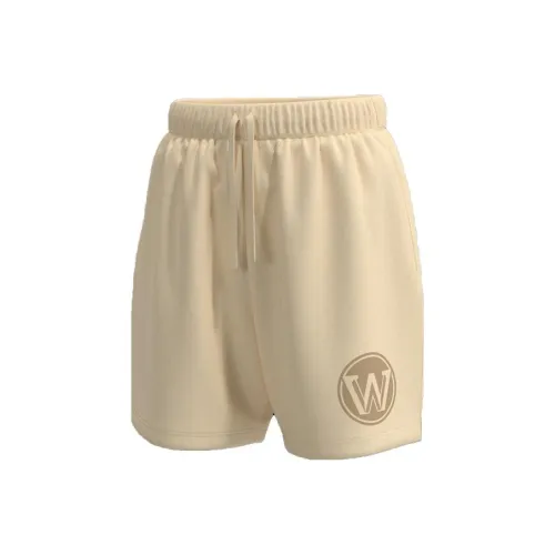 NBA Team Cream Beige Men's Casual Shorts