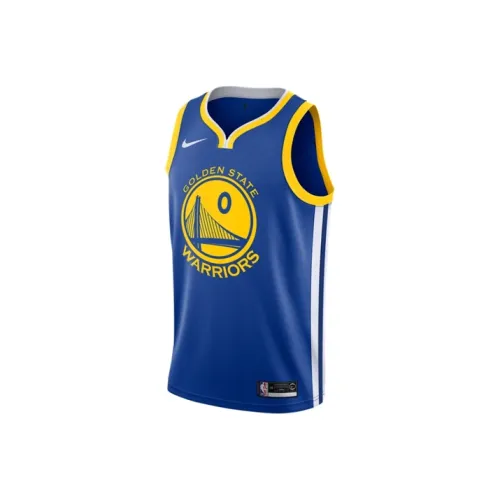 Nike Баскетбольная Джерси Мужская Синяя