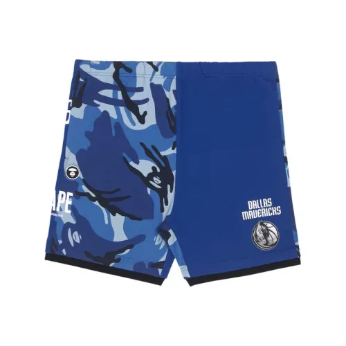 AAPE X NBA Co Бренд Мужские Повседневные Шорты