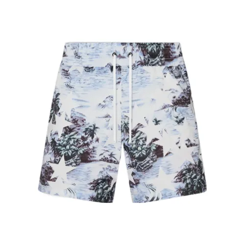 AMIRI Men's Blue Casual Shorts AMIRI Мужские Синие Повседневные Шорты