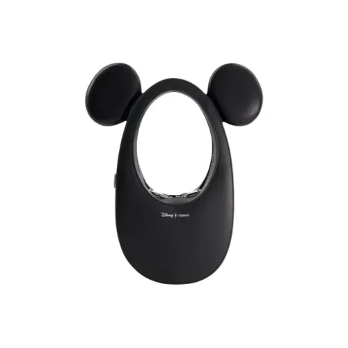 COPERNI Disney Collaboration Телячья кожа Выдвижная сумка Сумка Мини Женская Черная