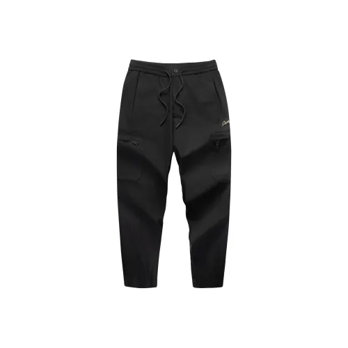 Dance with Wolves Повседневные брюки Мужские Черные