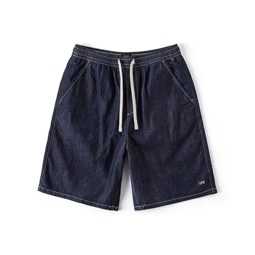 Lee совместный бренд модель Промытый Мужские Джинсовые шорты