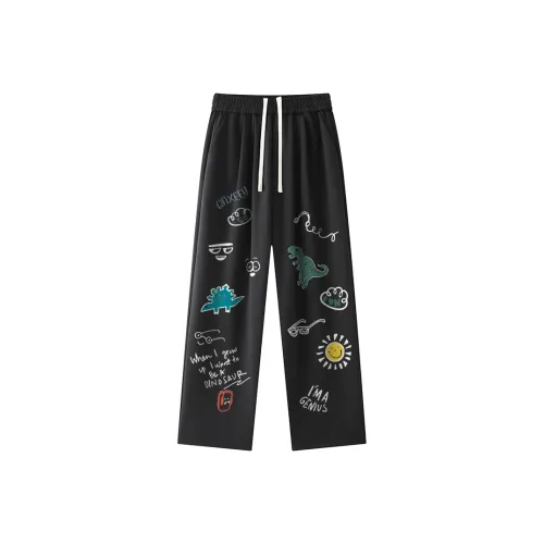 Qnxeey Унисекс Повседневные Брюки