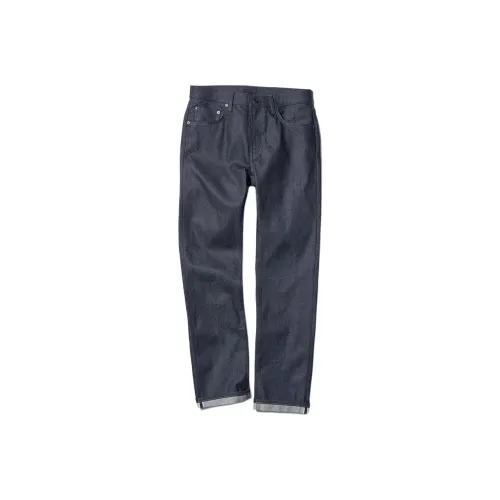 UNIQLO Denim Series Темно-синие мужские джинсы