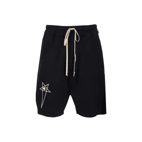 RICK OWENS совместный бренд RO SS23 Повседневные шорты Мужские Черные