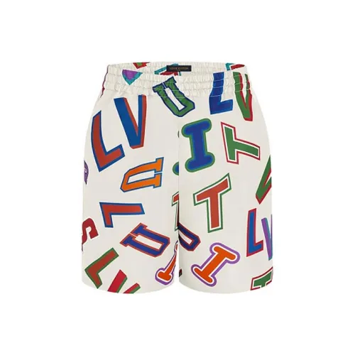 LOUIS VUITTON x NBA Баскетбольные шорты Мужские Белые