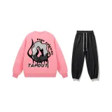 300 Розовый + 02 Черный