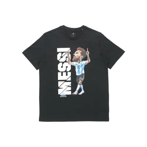 Adidas MessiIcon Футболка Джерси Мужская Черная