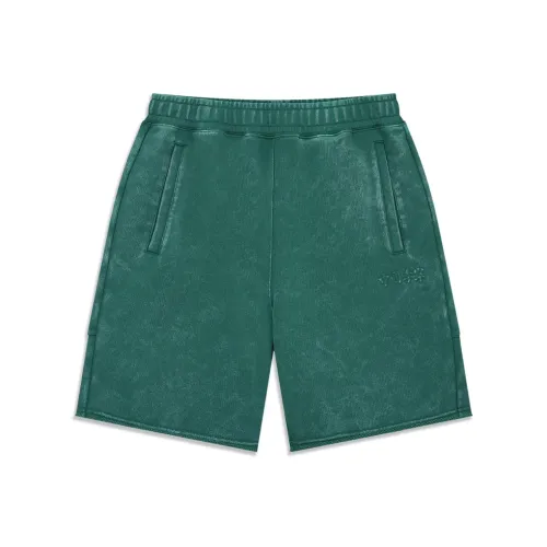 LINING Vital series Темно-Дворцовый зеленый Унисекс Повседневные шорты