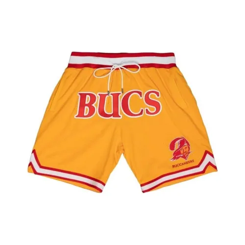 Mitchell Ness Желтые Мужские Повседневные Шорты