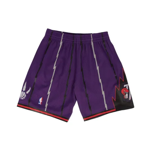 MITCHELL NESS Повседневные шорты Мужские Фиолетовые