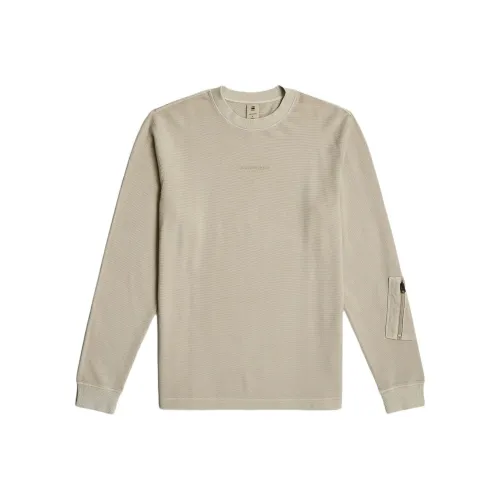 STAR RAW Свитшот Мужской Бежевый