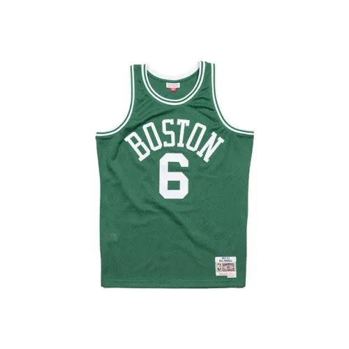 MITCHELL NESS Баскетбольная Джерси Унисекс Зеленая