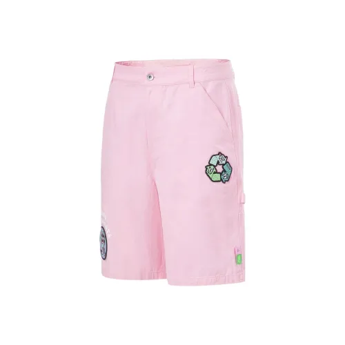 LINING x Steven Harrington Li Ning x Steven Harrington Повседневные шорты Мужские Early Лотос Розовый