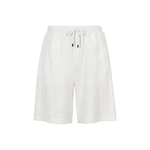 FENDI FW22 Повседневные шорты Мужские Белые