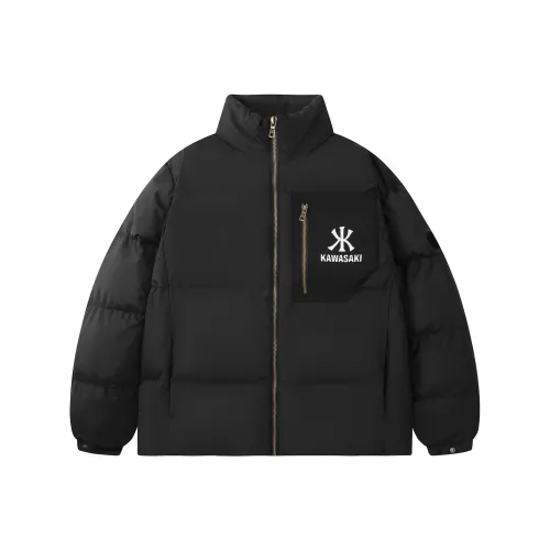 Кавасаки Унисекс Объемные Куртки (Пуфы)