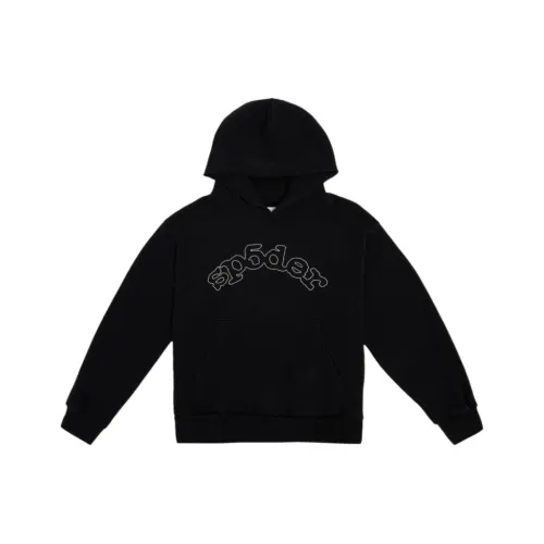 Sp5der SS25 Толстовка Унисекс Черный