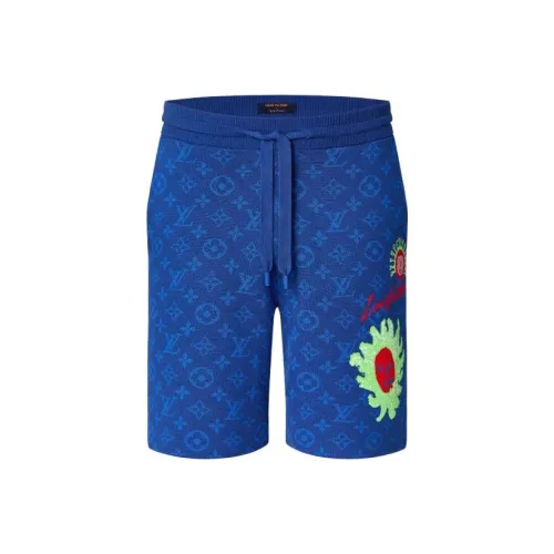 LOUIS VUITTON SS23 Повседневные шорты Мужские Синие