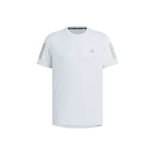 Adidas Climacool Светло-Синий/Темно-Серый Серый Мужская Футболка