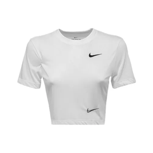 NIKE Белые Женские Короткие Топы