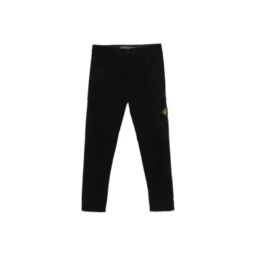 STONE ISLAND Мужские Повседневные Брюки Черные
