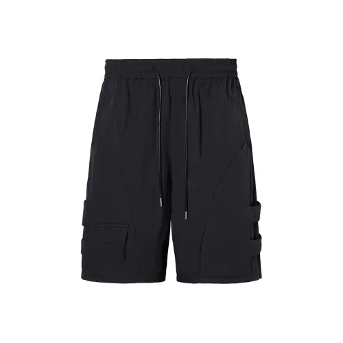 ROCAWEAR Повседневные шорты Унисекс Черные