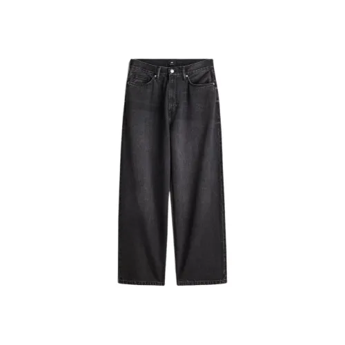 H&M Черные Мужские Джинсы