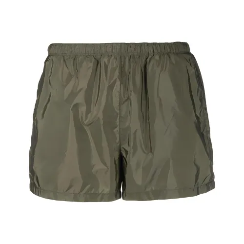 PRADA SS23 Повседневные шорты Мужские Зеленые