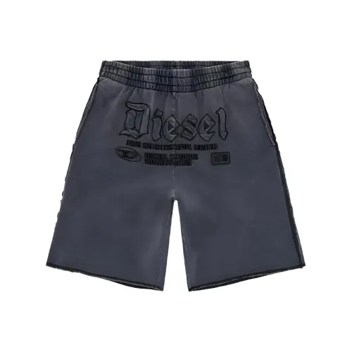 DIESEL Черные Мужские Повседневные Шорты