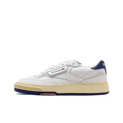 Reebok Low Топ Скейтборд Кроссовки Унисекс Белый Синий