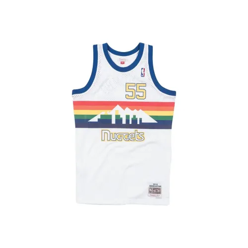 MITCHELL NESS Баскетбольная Джерси Унисекс Белая