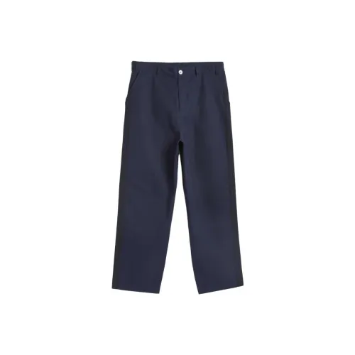 Adidas Originals 3 Stripes Skate Chino Брюки Повседневные брюки Унисекс Легендарный чернильно-синий