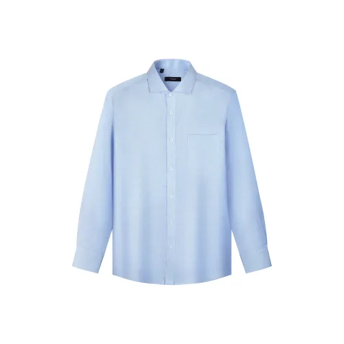 NAUTICA TAILORED Полоска Синие полосы Мужская рубашка