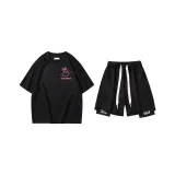 Комплект (черный топ+черные брюки)