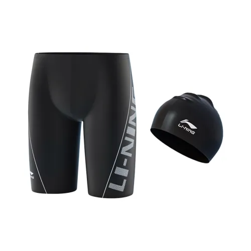 Плавательные шорты для мужчин черные