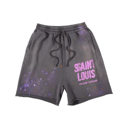 SSSAINT LOUIS Серые Унисекс Повседневные шорты