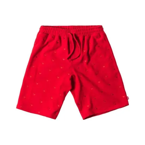 KITH Red Men's Casual Shorts KITH Красный Мужские Повседневные Шорты