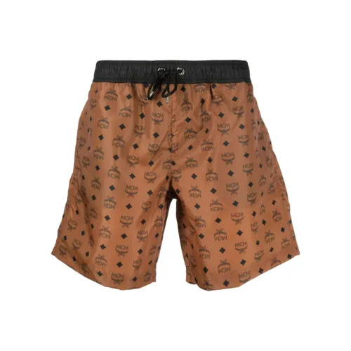 MCM Коричневые Мужские Повседневные Шорты
