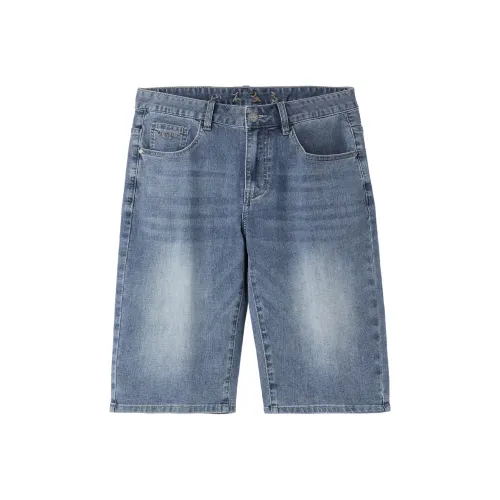 HLA Синий Серый DENIM GRADIENT Светлый 14 Мужские Джинсовые Шорты