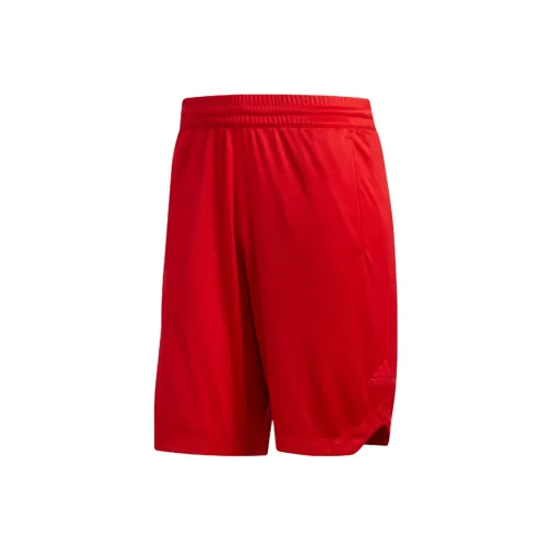 Adidas Светло-алый Мужские баскетбольные шорты