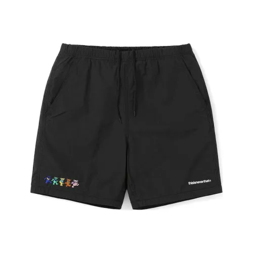 Thisisneverthat x Grateful Dead SS24 Повседневные шорты Унисекс Черный