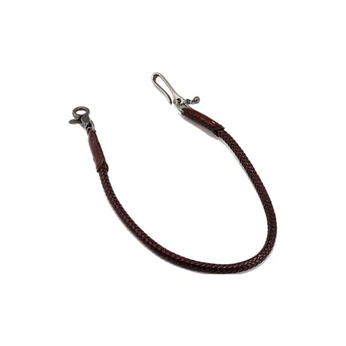 CHRROTA Штаны Цепи из натуральной коровьей кожи Унисекс