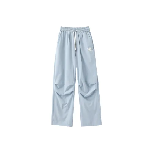 Clubxxhh Повседневные брюки Унисекс Небесно-голубой