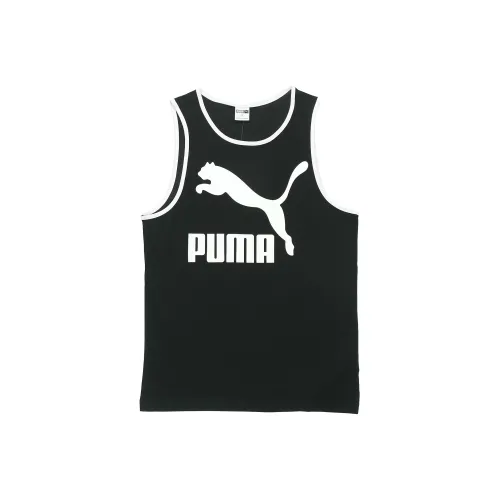 PUMA Баскетбольная Джерси Мужская Черная