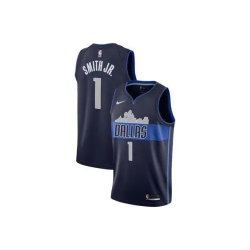 Nike Баскетбольная Джерси SW Фанатская Версия Мужская Синяя