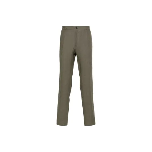KITON Повседневные брюки Мужские Оливково-зеленые