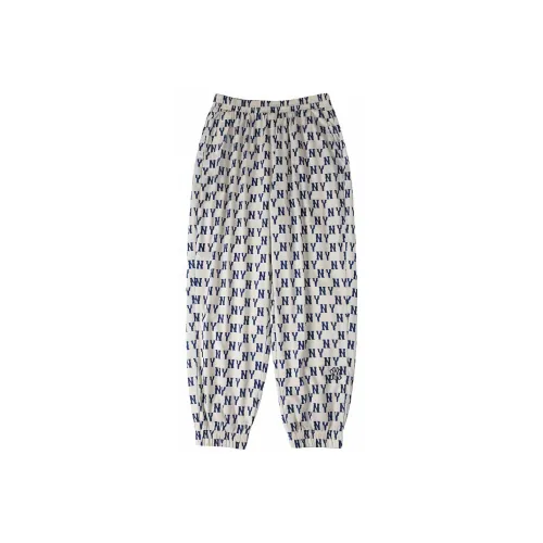 Mlb Base Logo New York Yankees Повседневные штаны Унисекс Экрю