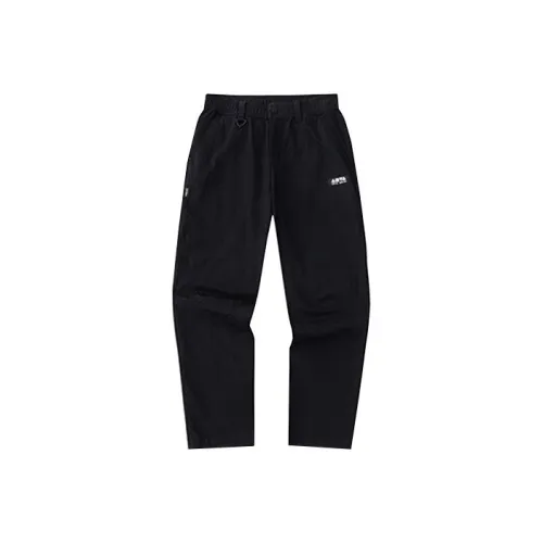 Anta Life Collection Черные Мужские Повседневные Штаны