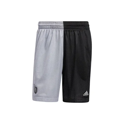 Adidas Баскетбольные шорты Мужские Черные Серые